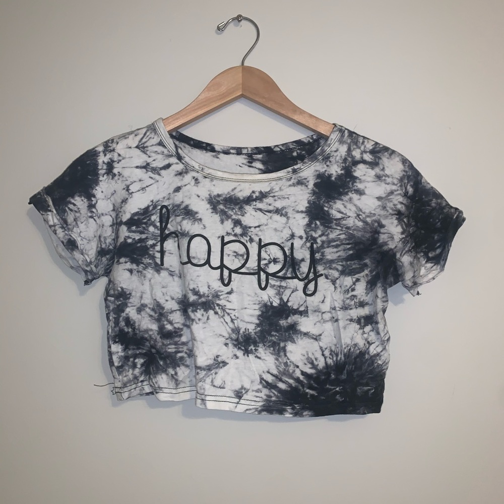 Happy Marble CropTop